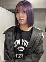 スウィープ(sweep)&nbsp;ハイトーンボブ/ラベンダー/ケアブリーチ