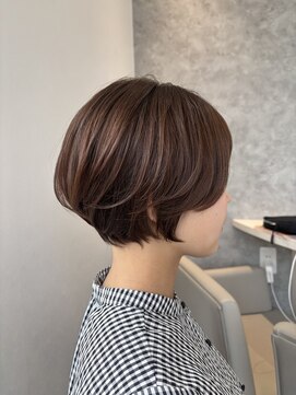 ショートボブヘア