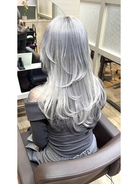 フォート(FORT) 韓国レイヤーカット　ダブルカラー　チャコールグレー