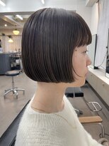 ユノ(juno)&nbsp;【中目黒】シンプルなマチルダボブ☆オリーブベージュカラー