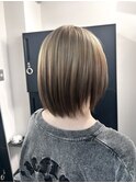 ブリーチハイライト髪質改善ダブルカラーレイヤーカット/新宿駅