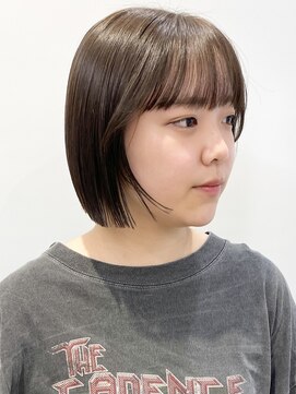 モリオフロムロンドン 松戸店(Morio from London) 【morio松戸 石山】ぷつっとナチュラルボブ耳かけボブ20代30代