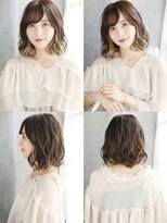 ラピス 銀座 blue店(Lapis)&nbsp;《30代～大人透明感》白髪ぼかしハイライト＋艶カラー[銀座]