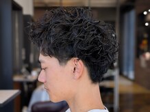 メンズサロンブッシュ 水広店(Men's salon BUSH)の雰囲気（スパイキーショート×ルーズパーマ[メンズ]）