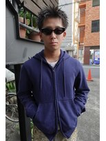 ソーレ(sole)&nbsp;スパイキーショート　ピンパーマ　刈り上げ