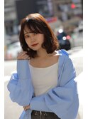 銀座美容室/レイヤーカット/イメチェン/ホワイトブロンド/東銀