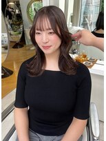 オブヘアージユウガオカ(Of HAIR Jiyugaoka)&nbsp;【外ハネミディアム】