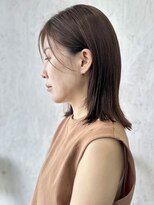 ザヘアメイクシェア(THE -HAIR MAKE SHARE-) 素髪でキマる。余裕の大人ミディアム。