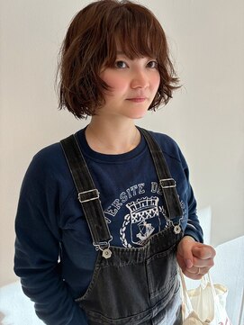 フォークロア 本店(Folk Lore) 無造作レイヤーボブ