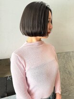 アクシス 栄店(`AXIS)&nbsp;馬渕ミルクティーブロンド/ダークブルー/デジタルパーマ/栄