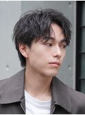 銀座メンズルーズショートパーマルーズパーマシャドウパーマ短髪