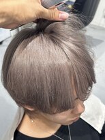 ボルド(Bordo)&nbsp;ミルクティーグレージュ！ブリーチ2回必須◎透明感がよりUP