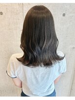 ロッカヘアエジェ(ROCCA hair eje.)&nbsp;暗髪×うる艶ミディアムパーマ