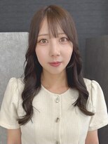 ビアーク(Be:arc) 143. 巻き髪セミロング/ベージュカラー/デザインカラー