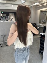 ソワンドゥブレスシエン 堀江店(soin de brace CIEN) グレージュ×ハッシュカット×イルミナカラー