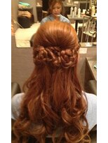 アイビス(AIBIZ)&nbsp;ガーリーなハーフスタイル