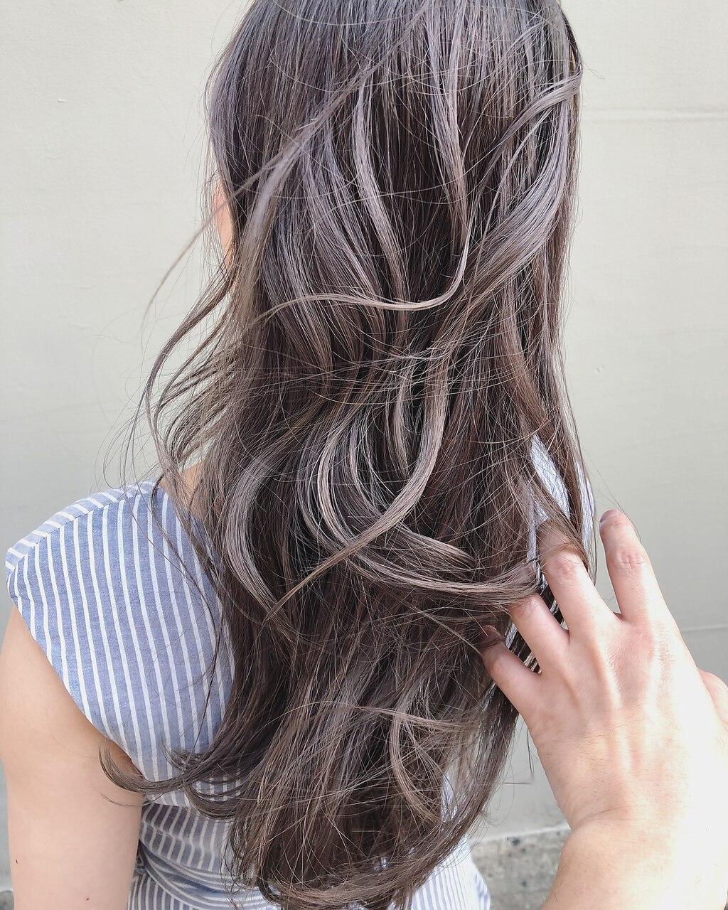 メッシュカラー #ラベンダーベージュ：L033693155｜ロコ