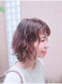 アレンジ自在!くせ毛風パーマスタイル