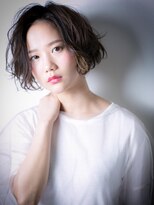 モッズヘア 上尾西口店(mod's hair) *mod's上尾*無造作カール★黒髪くせ毛風ガーリーボブx