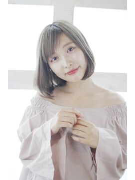 アリアリトルリトリート(aRia little retreat) ナチュラル前下がりボブ