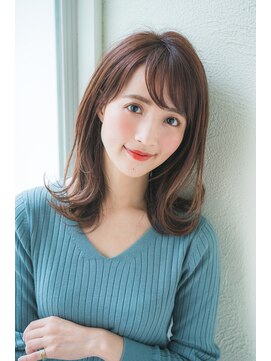 ジョエミバイアンアミ(joemi by Un ami) 【joemi】毛先ワンカール外ハネミディ(小倉太郎)