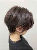 ハンサムショート_ダークグレー
