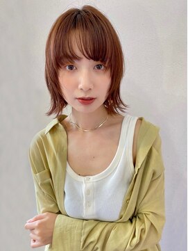 レイラバイアフロート 吉祥寺(Lila by afloat) ボブウルフ【アフロート吉祥寺 緒方】