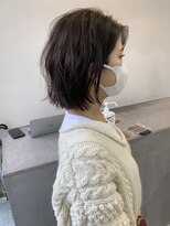 フィル(fil)&nbsp;ボブ／ニュアンスパーマ／グレージュ