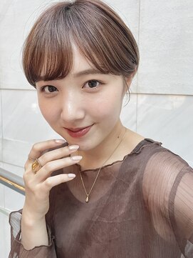 トリコ ショップアンドヘアサロン(tricot shop hair salon) マニッシュショート/耳掛けショート