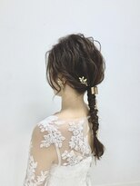 パズードコー(PSSD-CO.+5)&nbsp;ポニーテールアレンジ　ナチュラルドレス