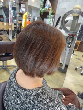 ヴァンテアン 巣鴨店 大人ショートボブ×ナチュラルボブ×ミニボブ  30代40代50代60代