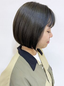 モリオ フロム ロンドン 成増店 【morio成増/児玉】ワンレンボブ 暗髪