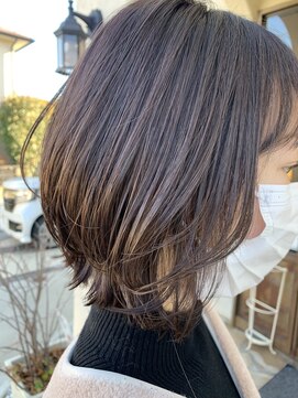 イデー ヘアサロン(idee Hair Salon) 万能*大人レイヤーボブ