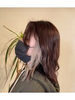 ヘアーフリーティー Hair freety インナカラー　シルバーベージュ