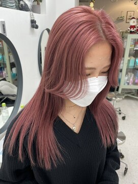 ヒビヲ(HIBIO) ダブルカラーハイライトイルミナカラーインナーカラーブリーチ