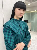 ロンド マーレ 天神大名店(Lond mare)&nbsp;前髪カット　韓国ヘア　髪質改善　くびれ　チョコレートブラウン