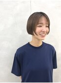 シンプルリップラインボブ