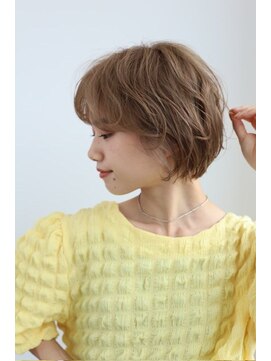 ヘアーアンドメイク エクリ 不動前店(Hair&Make equri) 【不動前美容室】ハイトーンショートボブ