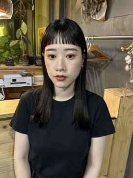 ルーシーバイパム 恵比寿(Lucy by PAM.) オン眉ロング