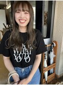 透明感アッシュベージュ♪
