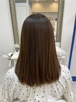 アルターシェリー(aL-ter che'rie)&nbsp;酸性ストレート髪質改善[前髪/マチルダボブ/ピンクベージュ]