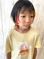 ルク(Luc.)&nbsp;キッズ☆派手可愛い裾カラー×ウルフ