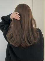 ザックジングウ 表参道(ZACC JINGU)&nbsp;ブリーチなしベージュカラー/透明感ベージュ/レイヤースタイル