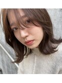 前髪長め/medium