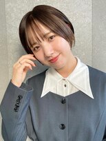 ロンドワン 三宮元町(Lond one) ショートボブ/ナチュラルブラウン