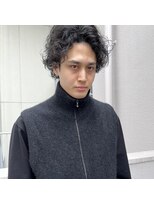 エストアール フクオカ 福岡博多店(est-r. Fukuoka)&nbsp;ウルフ/スパイラルパーマ/メンズパーマ