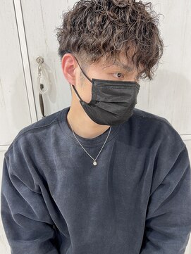 ネイロ 錦糸町(NeiRo) アッシュブラックカルマパーマベリーショートダークアッシュ