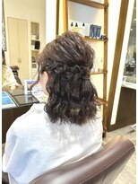 アーチ ブランチ 岡山北長瀬店(ARCH)&nbsp;お呼ばれセット/ハーフアップ