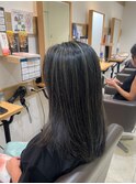 白髪ぼかし　セミディ　シアーカラー　【藤沢　藤沢駅】