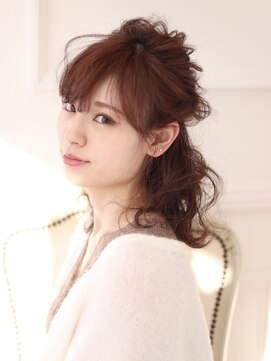 アナ ラーナ(Anna Lanna) ハーフアップアレンジ*森本ひろか*